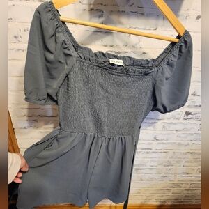 Elings Blue Romper